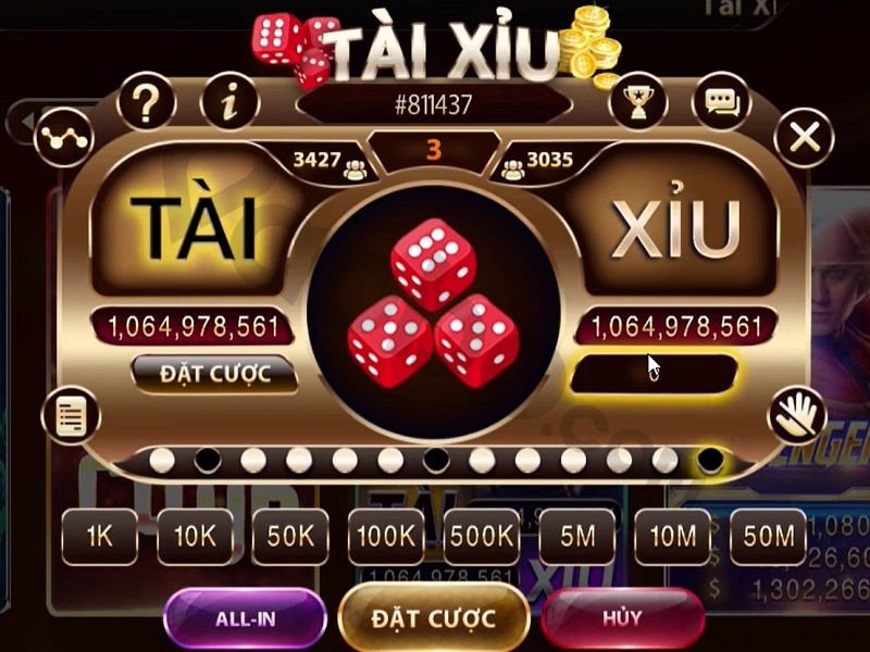 Game tài xỉu UW88